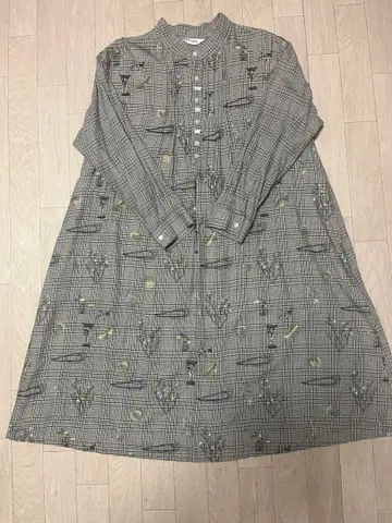 SUPERHAKKA 자수 원피스 튜닉