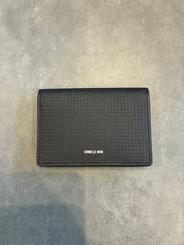 COMME CA MEN 블랙 명함지갑