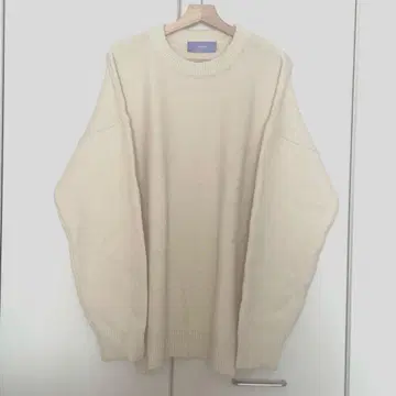 wee9s (위크스) 오버 니트 화이트