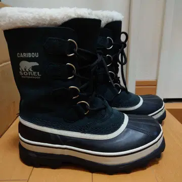 SOREL CARIBOU 방수 부츠 블랙