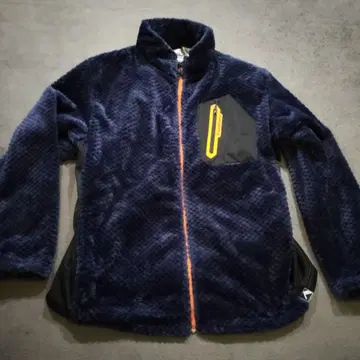 기무라 타쿠야 착용 모델 워크맨 네이비 플리스 자켓