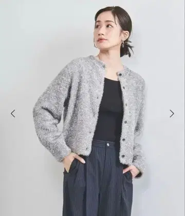 글리터 라메 가디건 유나이티드 애로우즈