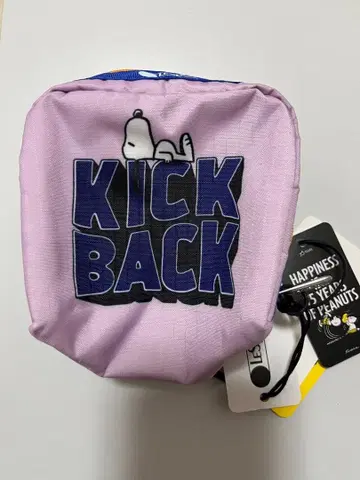 스누피 레스포 파우치