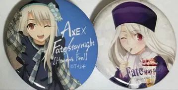 Fate/stay night 이리야 캔뱃지 cafe AXE