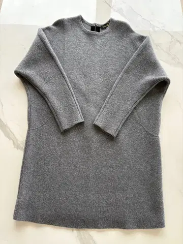 드로어 그레이 긴팔 니트 사이즈 2