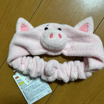 Disney 돼지 귀 헤어밴드 핑크