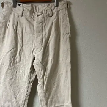 WAIPER.inc/프랑스군 M-52 투 턱 치노 트라우저/내추럴