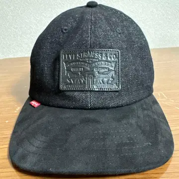 리바이스 Levi Strauss & Co. 블랙 데님 캡
