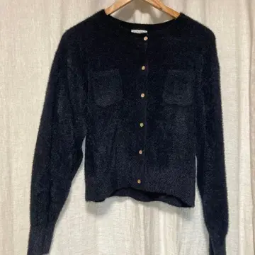 GREEN LABEL RELAXING 다크 네이비 가디건