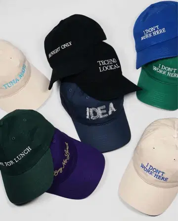 새상품 IDEA BOOKS 캡 CAP 블루