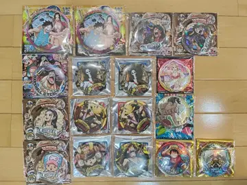 원피스 캔뱃지 세트 루피 우솝 초파 ONE PEACE