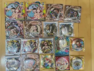 원피스 캔뱃지 세트 루피 우솝 초파 ONE PEACE