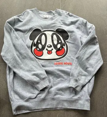 LOVERS HOUSE 팬더 프린트 트레이닝복 XL