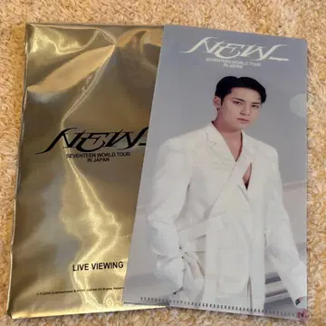 SEVENTEEN NEW 라이브 뷰잉 혜택 티켓 홀더 민규