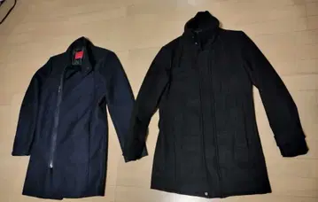 자라 버쉬카 체스터 코트 지퍼