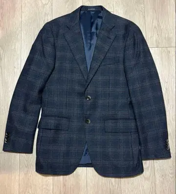 온리 프레미오 체크 자켓