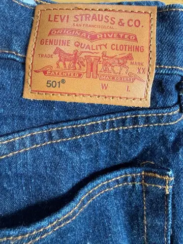 LEVI'S 501 데님 팬츠