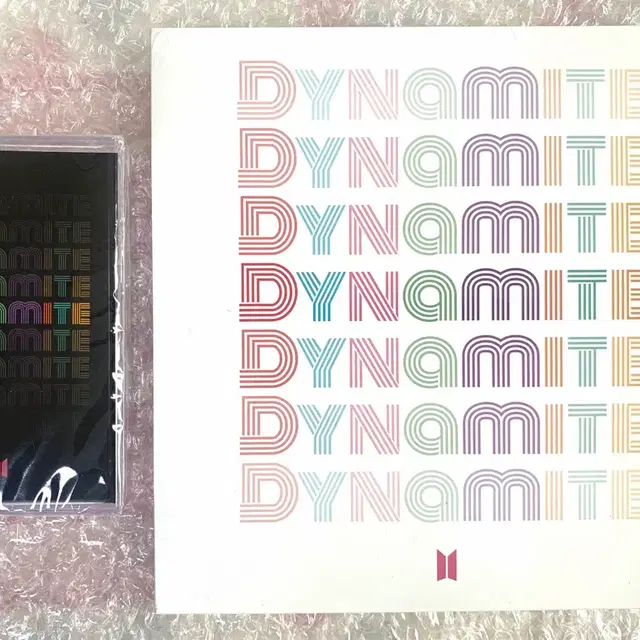 (새상품)BTS 다이너마이트 LP + 카세트 테이프
