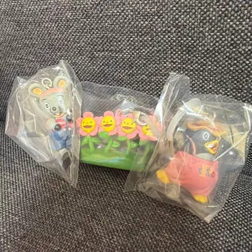 니코니코푼 메지루시 가챠 마스코트 피콜로 포로리 하나하나 여아 3종