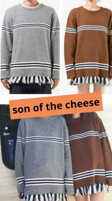 sonofthecheese 사노바치즈 2015aw 프린지 니트