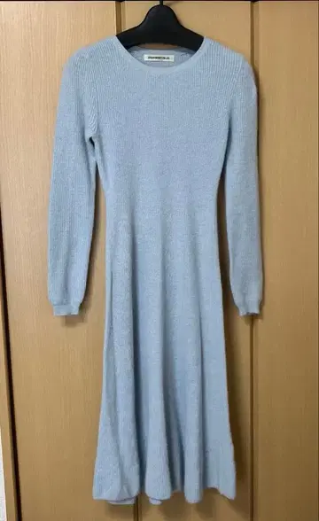 STRAWBERRY-FIELDS 니트 롱 원피스