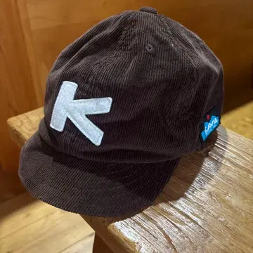 KAVU 코듀로이 캡 브라운