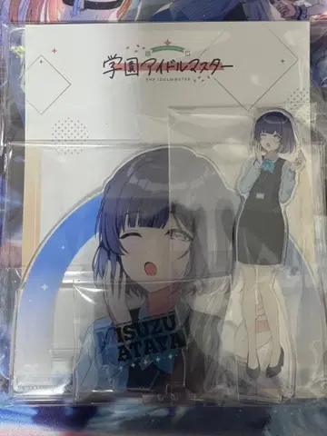 학마스 팝업 스토어 업무 체험 페어 아크릴 스탠드 하타야 미스즈