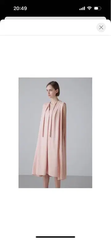 어도어 ADORE 소프트 조젯 원피스 새상품급