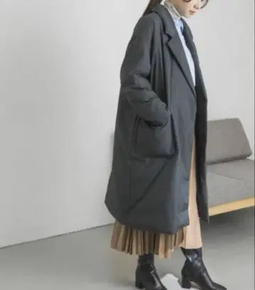 URBAN RESEARCH 어반 리서치 스티치리스 다운 코트