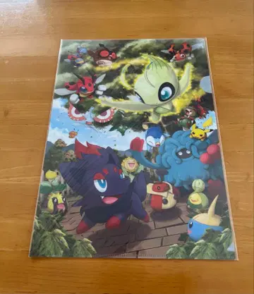 포켓몬 센터 A4 클리어 파일 조로아