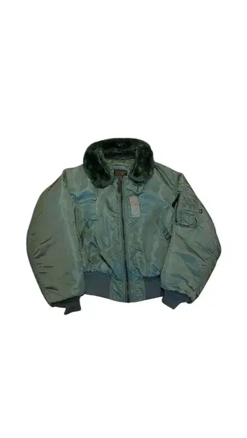 알파 50S 복각 B-15D 플라이트 자켓 USA제 옷깃 퍼 고품질