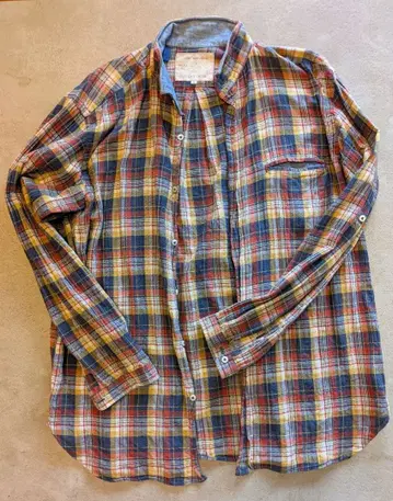 OCEAN UNION L 체크 셔츠