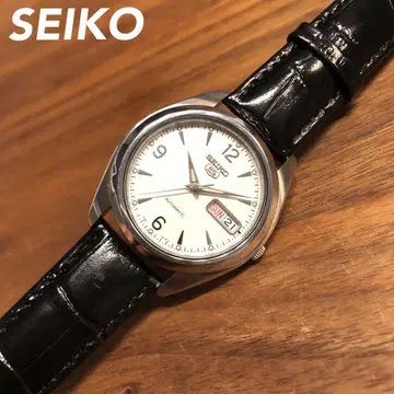 [ SEIKO ] SEIKO5 자동 와인딩 세이코 파이브 화이트