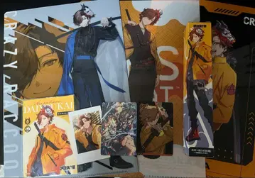 Crazy Raccoon 아리사카 클리어 파일 & 카드 & 포스터 세트