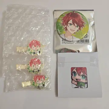 컬러풀 피치 쟈파파님 메탈 헤어 클립 캔뱃지 하구피타 묶음 판매