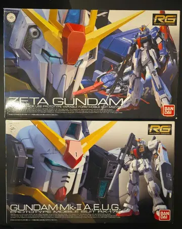 RG ZETA GUNDAM & GUNDAM Mk-II A.E.U.G.