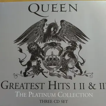 Queen Greatest Hits I II & III 3CD 세트