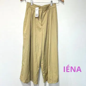 이에나 와이드 팬츠 사이즈 36 이에나 IEMA 가우초 개더 태그