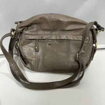 zucchero filato 가죽 숄더백