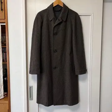 50's ~ 60's 울 트위드 스텐카라 코트 발라클라바 코트