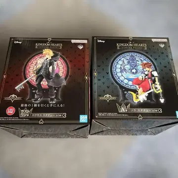 KINGDOM HEARTS 록서스 & 소라 피규어 세트