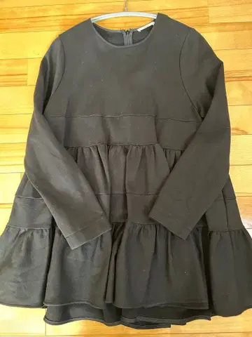 yori 누쿠누쿠 티어드 프릴 속기모 상의