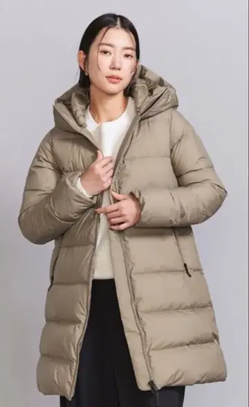 THE NORTH FACE 윈드스토퍼 다운 쉘 코트