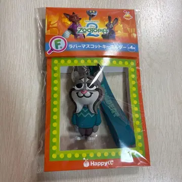 주토피아 캐릭터 스트랩 파우버드