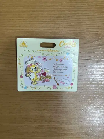 홍콩 디즈니 쿠키앤 데뷔 기념 핀 배지