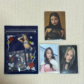 HANA 유리 YURI 아크릴 스탠드 카드 세트