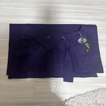 보라색 하카마 M 사이즈 91cm 폴리에스테르 100%