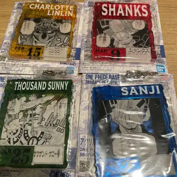 ONEPIECE BASESHOP 복권 아크릴 블록 참 세트 판매