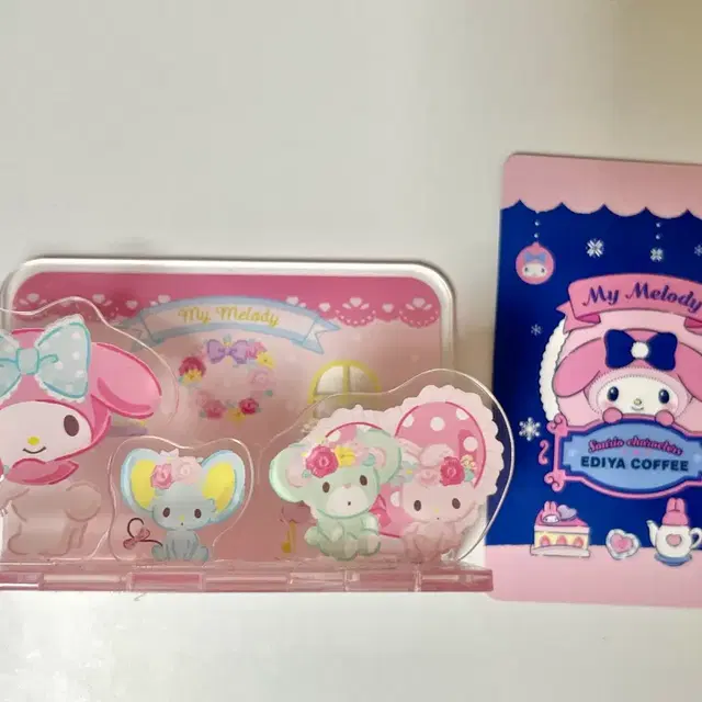 산리오 마이멜로디 아크릴스탠드, 포카