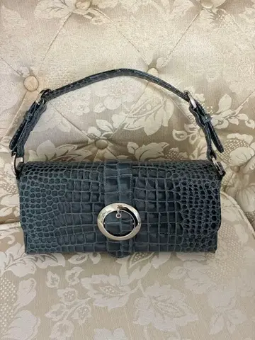 MONTOWA 일본제 악어 엠보싱 핸드백